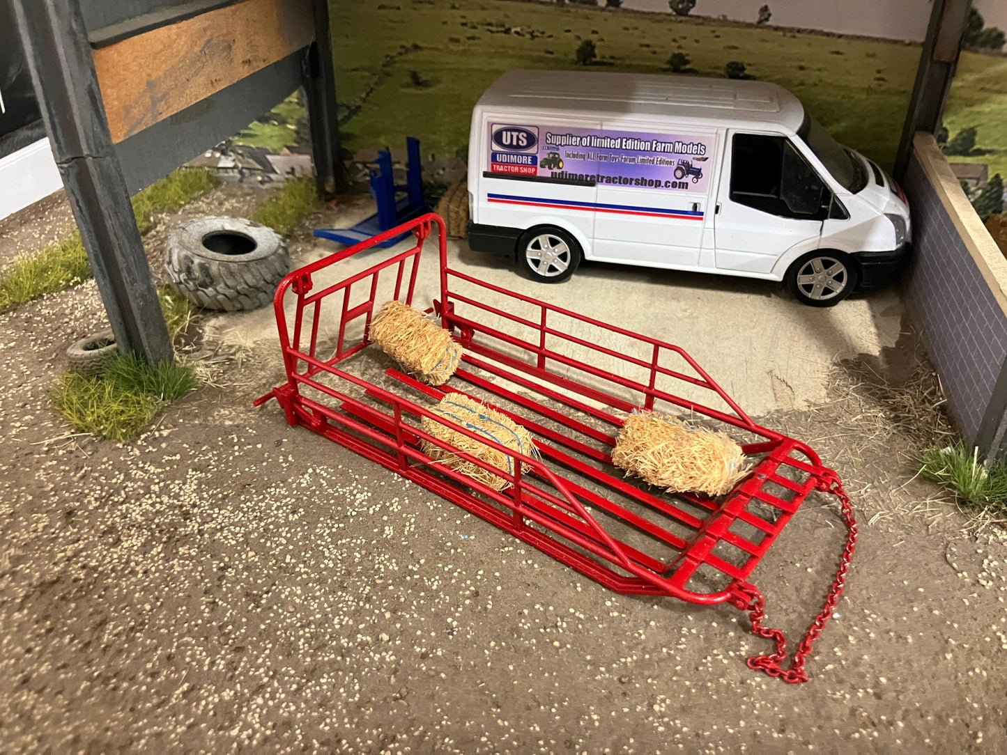 Bale Sledge Scratch Built 1:32 scale Image 3