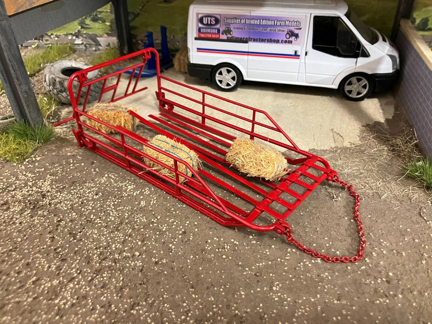 Bale Sledge Scratch Built 1:32 scale Image 4