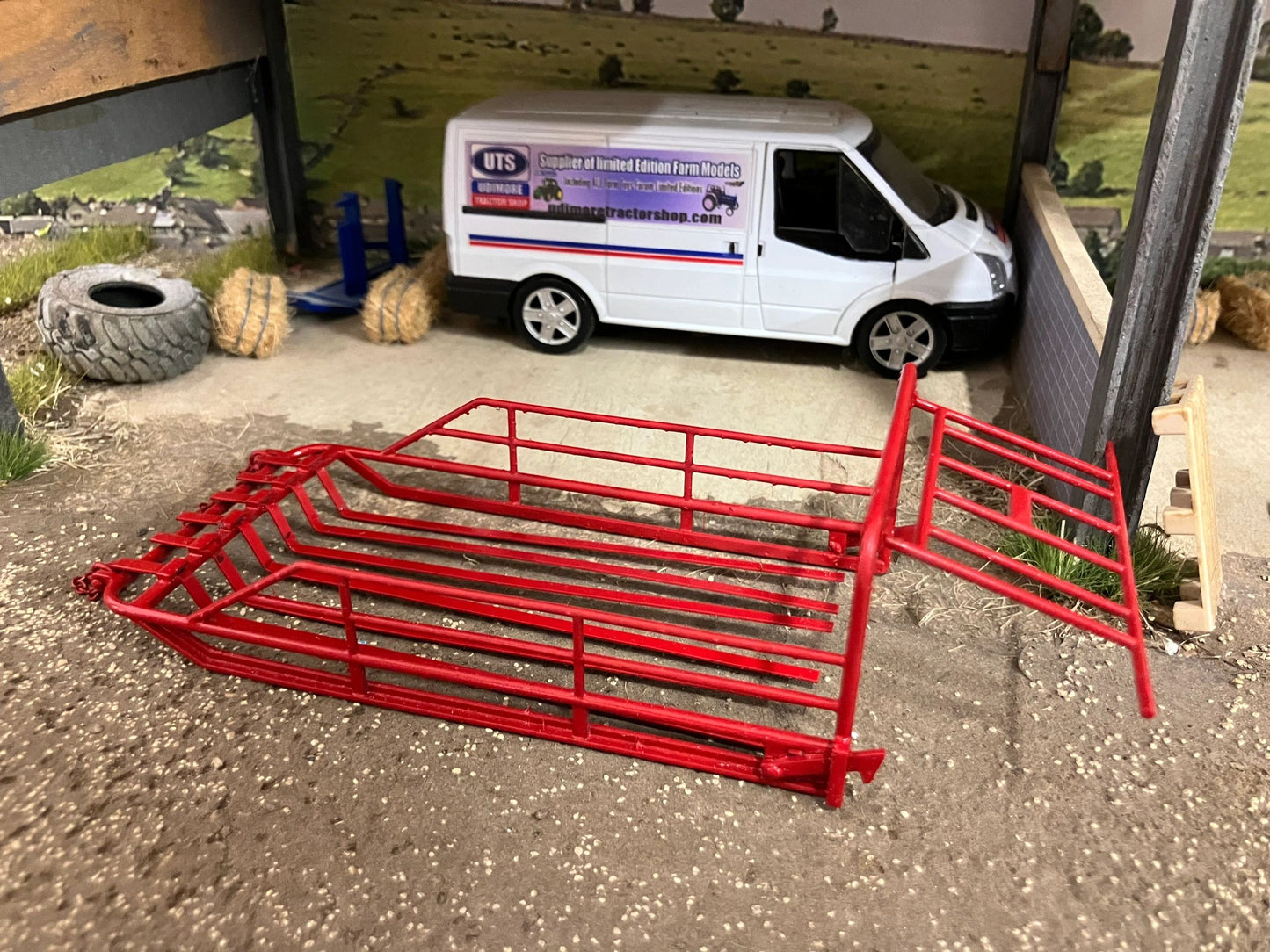 Bale Sledge Scratch Built 1:32 scale Image 9