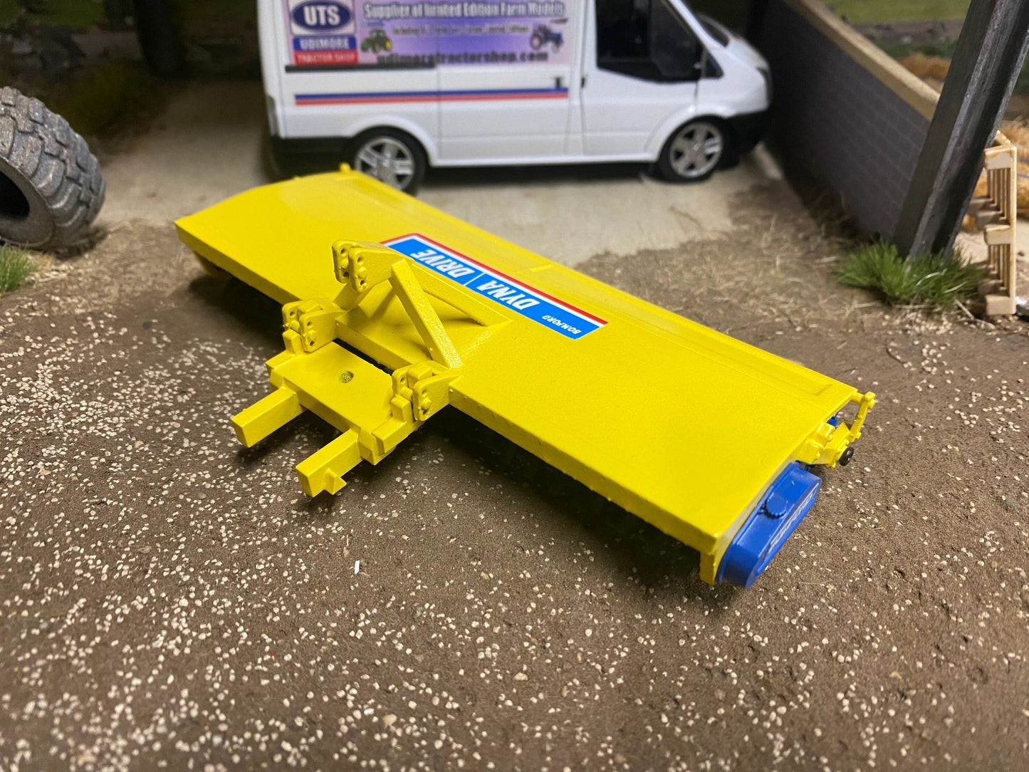 Bomford Dyna Drive 4m cultivator new version mk 2 scarifier rotavator Hand built 1:32 scale Image 3