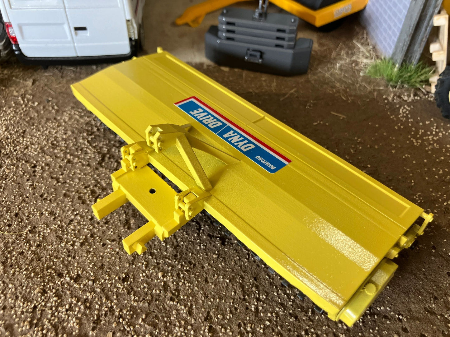 Bomford Dyna Drive 4m cultivator scarifier rotavator Hand built 1:32 scale Image 5