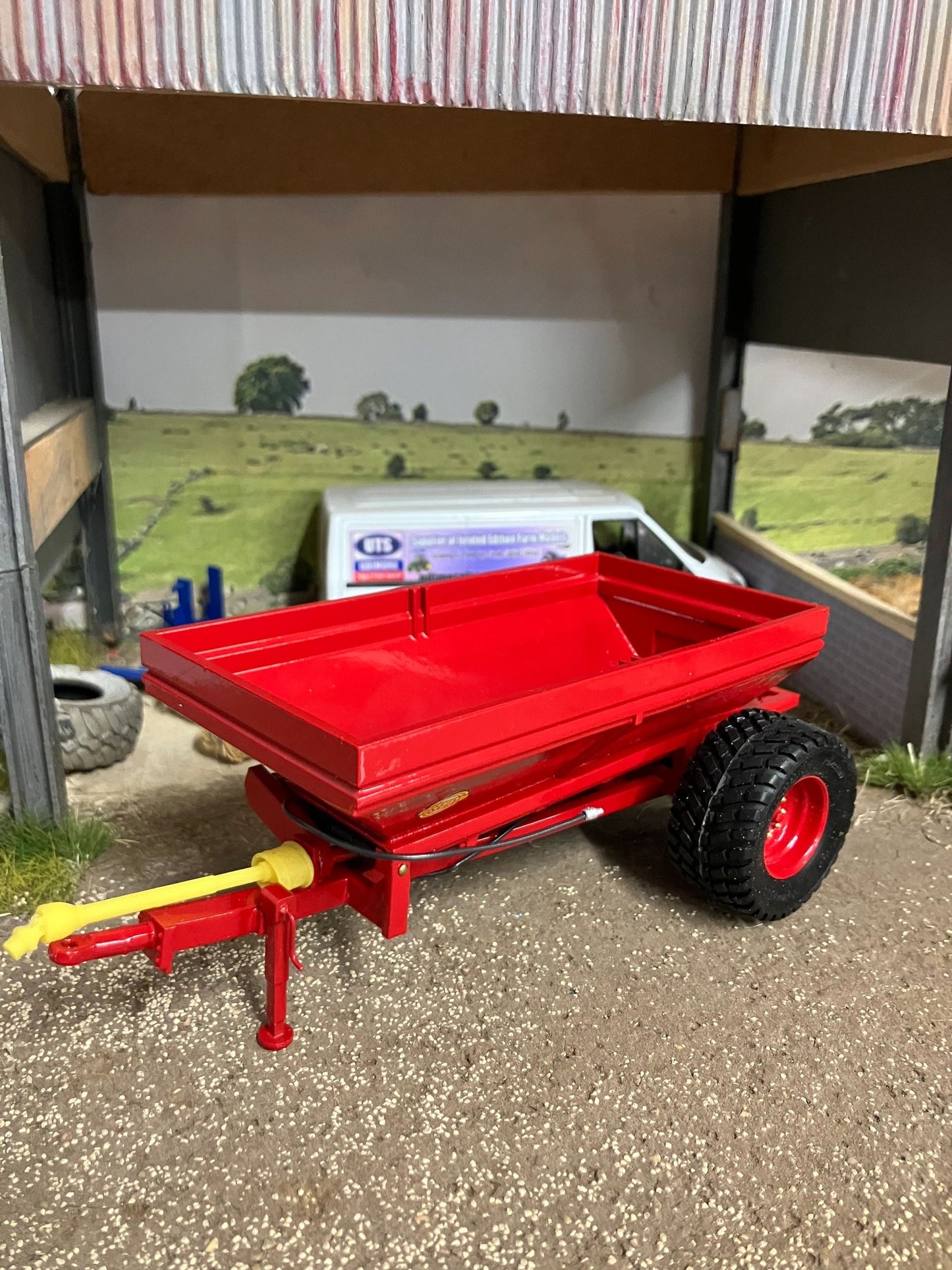 Bredal Lime Spreader Scratch Built 1:32 scale Image 3