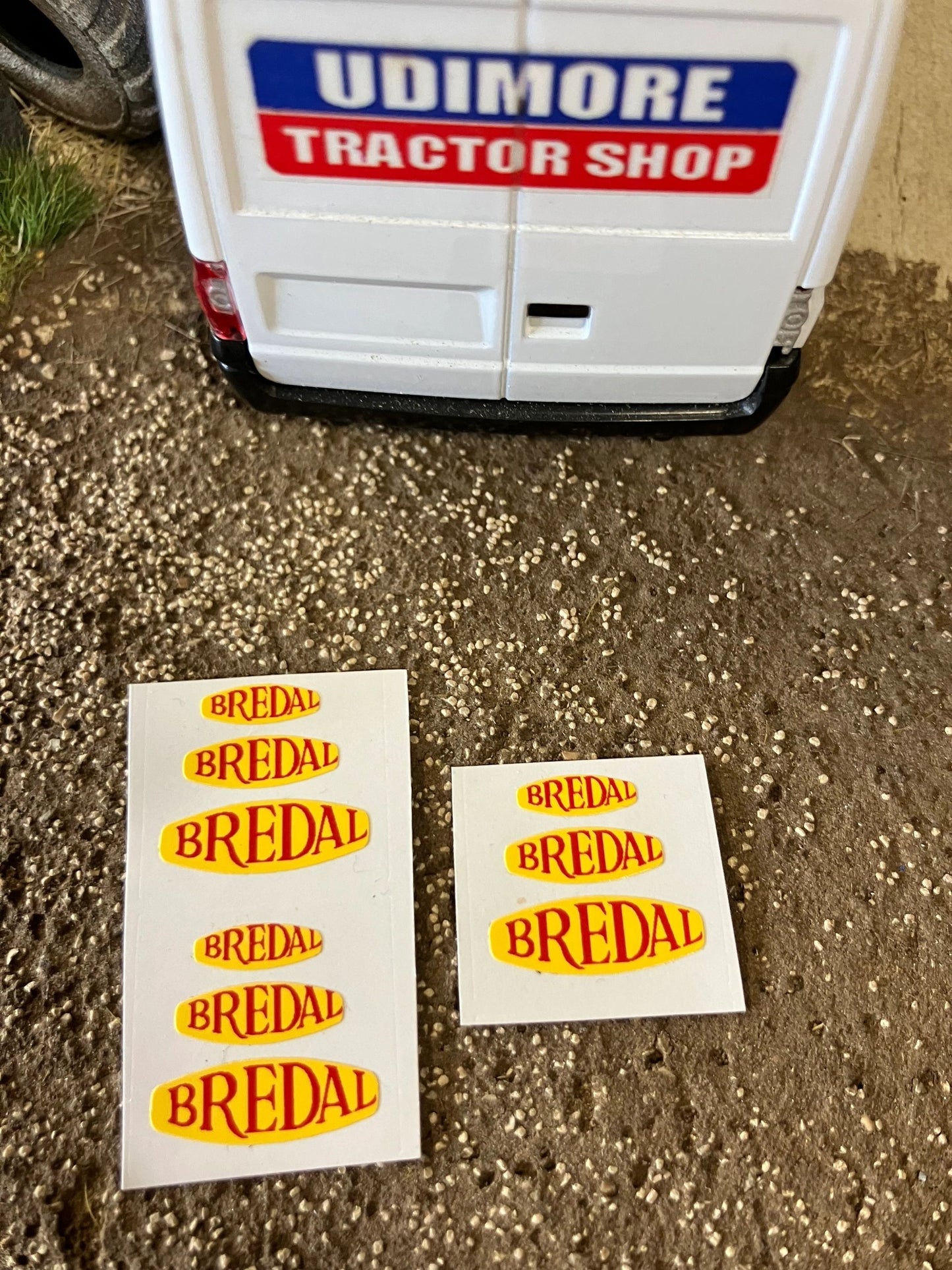 Bredal spreaders farm machinery 9 x High quality Professional Pre cut vinyl huge pack decals farm machinery decals Image