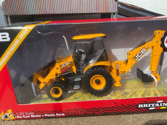 Britains JCB 3CX Sitemaster Backhoe Loader 1:32 scale boxed as new 43343 Image 2