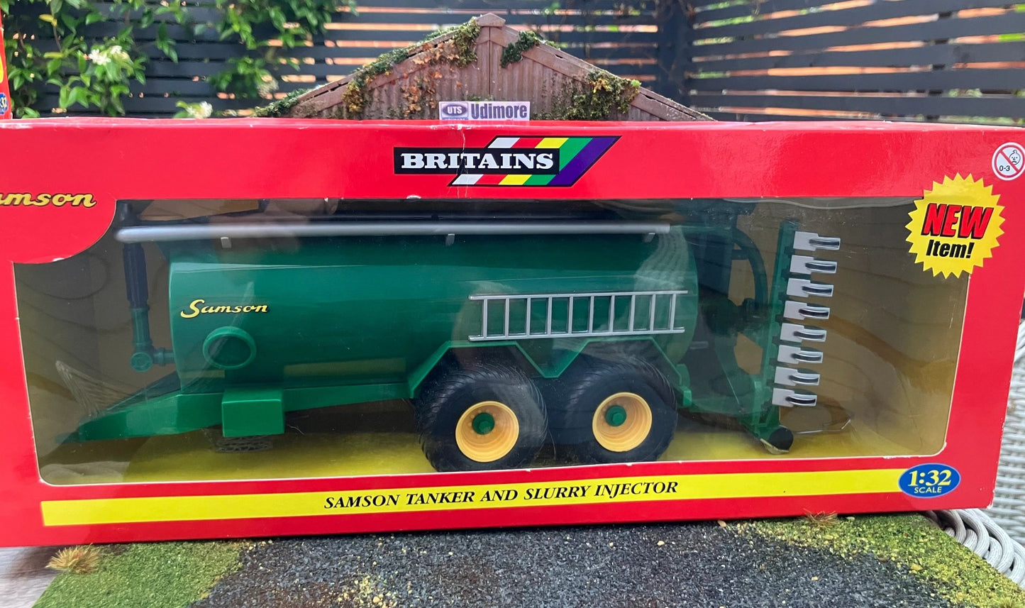 Britains Samson Slurry Tanker and Slurry Injector 1:32 scale boxed 40718 Image 2