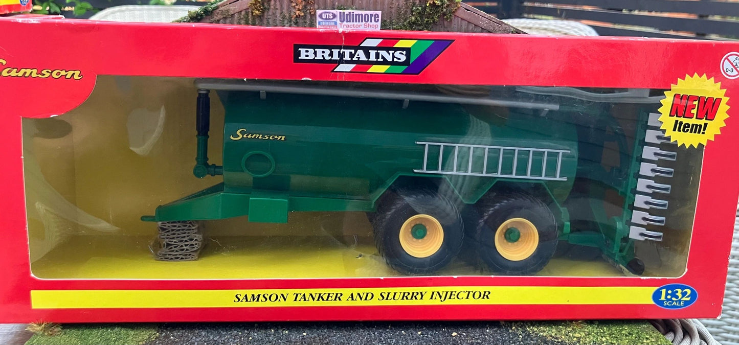 Britains Samson Slurry Tanker and Slurry Injector 1:32 scale boxed 40718 Image 6