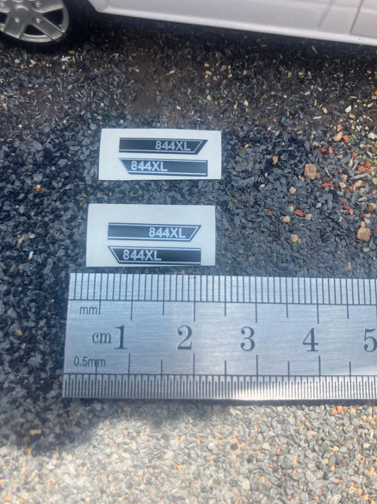 CASE IH 844xl Tractor bonnet decals 1:32 scale High quality vinyl 20 decals x Agricultural Tractor trailer farm machinery decals Image 2