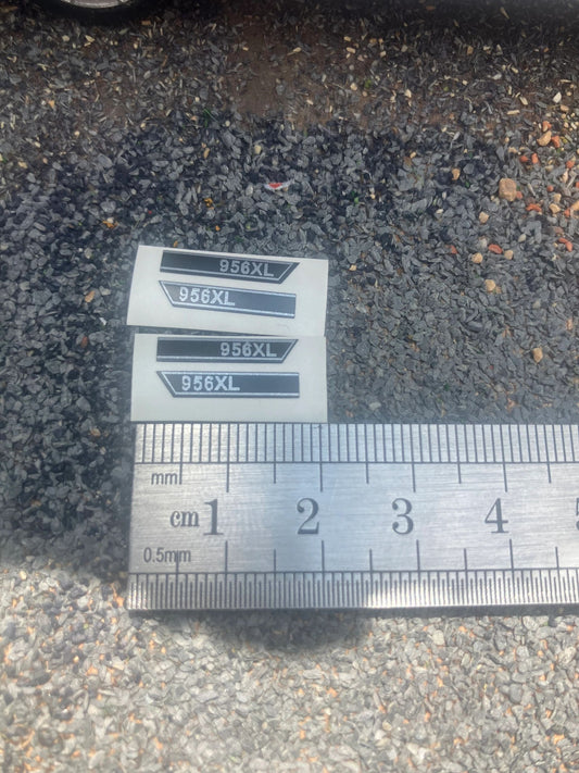 CASE IH 956xl Tractor bonnet decals 1:32 scale High quality vinyl 20 decals x Agricultural Tractor trailer farm machinery decals Image 2