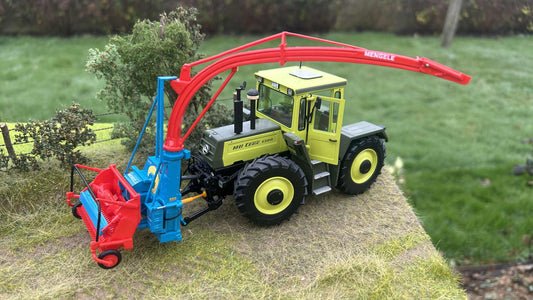 PRE ORDER Mengele SH 30H Trailed Forage Harvester Grass Pick up header Scratch built COLLECTION ONLY 1:32 scale