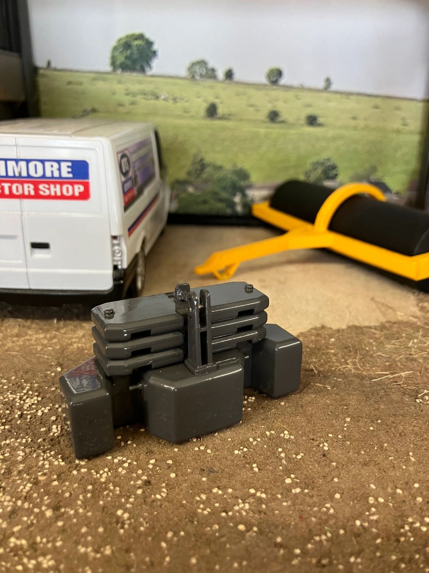 Class Xerion 3800 Tractor Front Weight 3300 1:32 scale Image 3