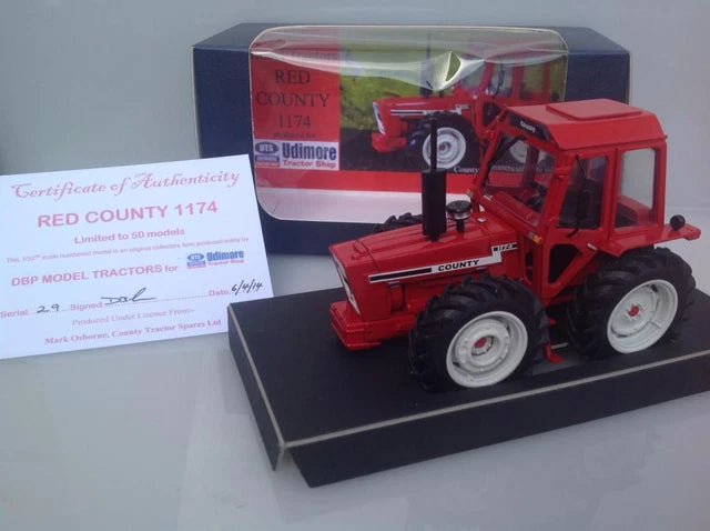 DBP Scratch Built Red County 1174 Tractor 1:32 Exclusively for UTS Limited Edition