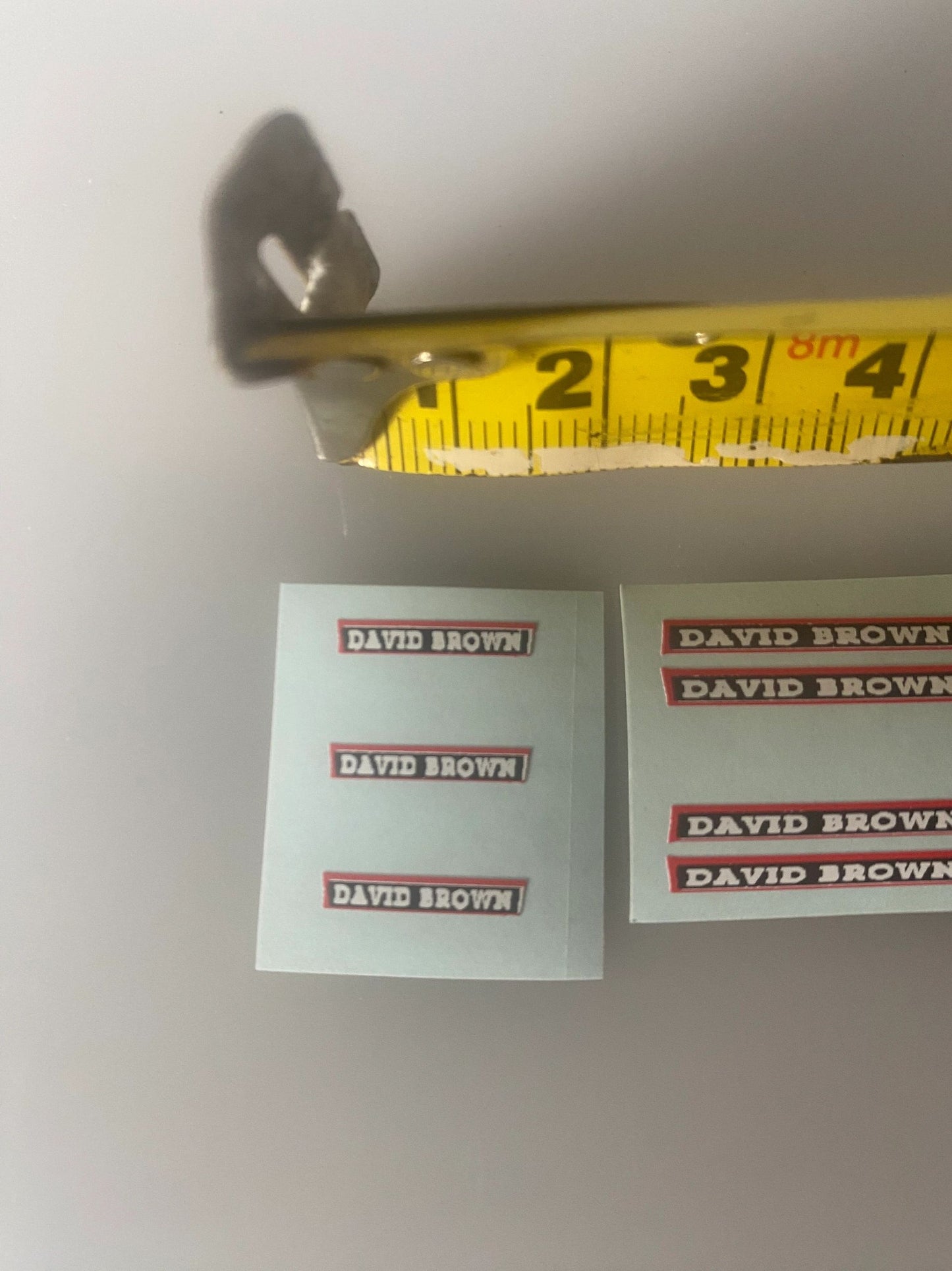 David Brown 990 selectamatic Tractor decals 1:32 scale High quality vinyl 7Xfarm machinery decals Image 3