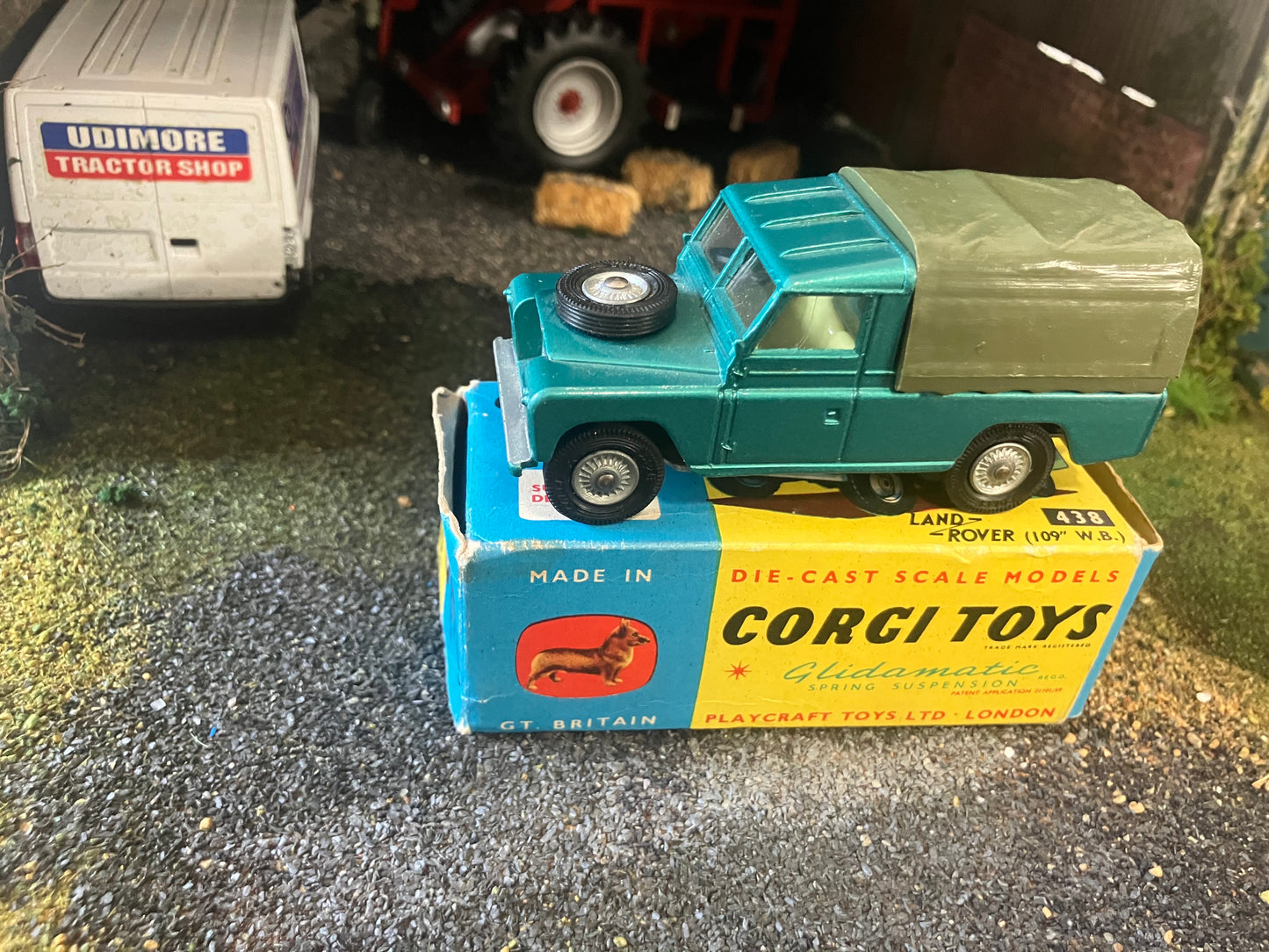 Corgi 438 Land Rover boxed