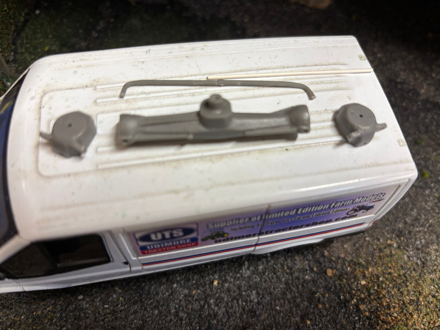 04527 Front axle 4wd Farm machinery Tractor Artisan32 1:32 scale