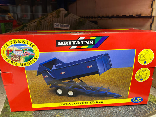 Vintage Britains 12 ton Marston trailer 1:32 scale boxed Obsolete 00049