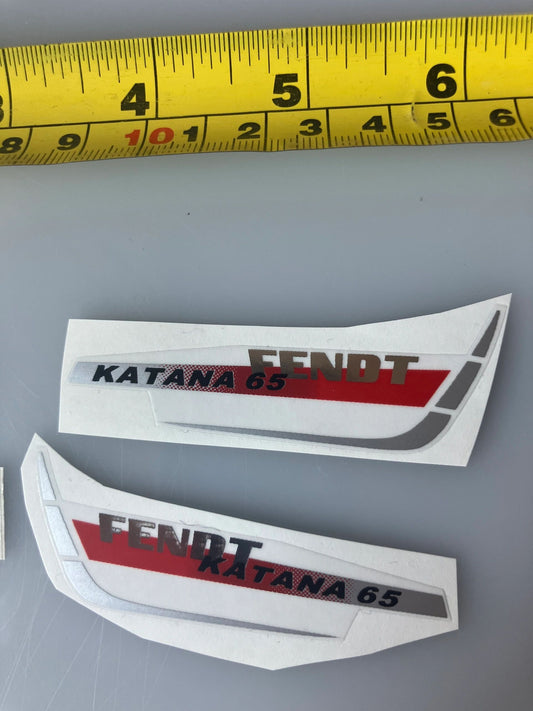 Fendt Katana 65 decals Professional pre cut high quality vinyl farm machinery decals Image 2