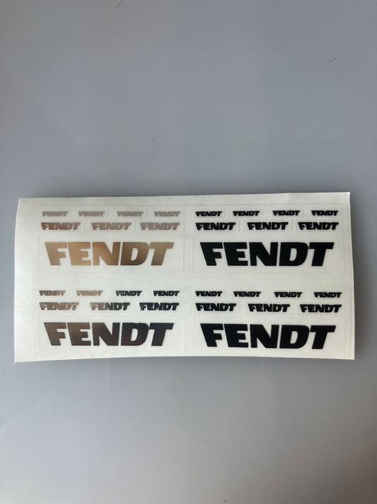 Fendt harvester Tractor decals Professional pre cut High quality vinyl 32 x farm machinery decals 1:32 scale Image 2