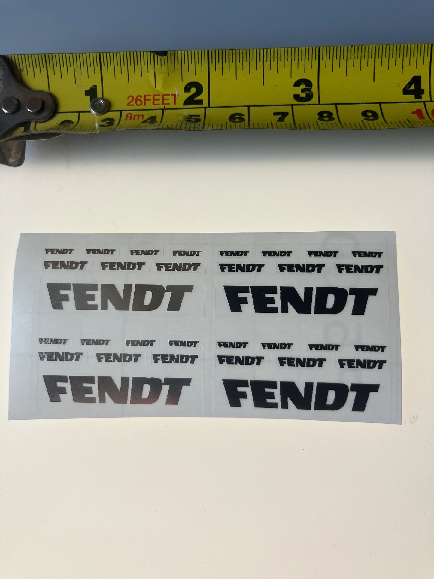 Fendt harvester Tractor decals Professional pre cut High quality vinyl 32 x farm machinery decals 1:32 scale Image 6
