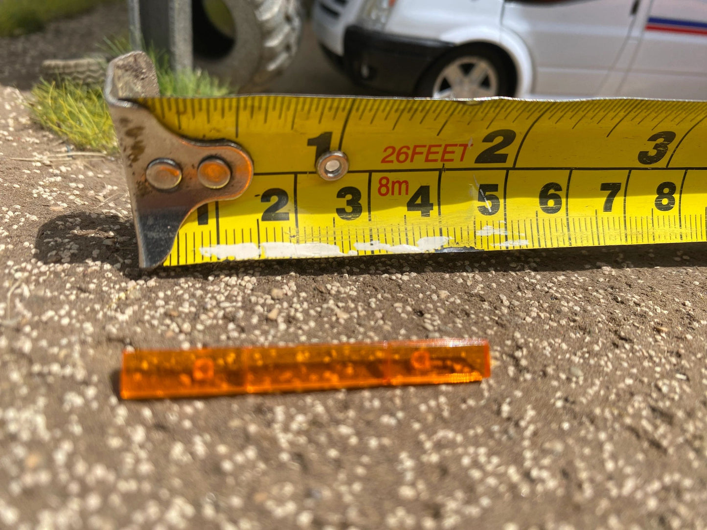 Flashing light bar beacon 38mm slimline version tractor truck 1:32 scale Image 4