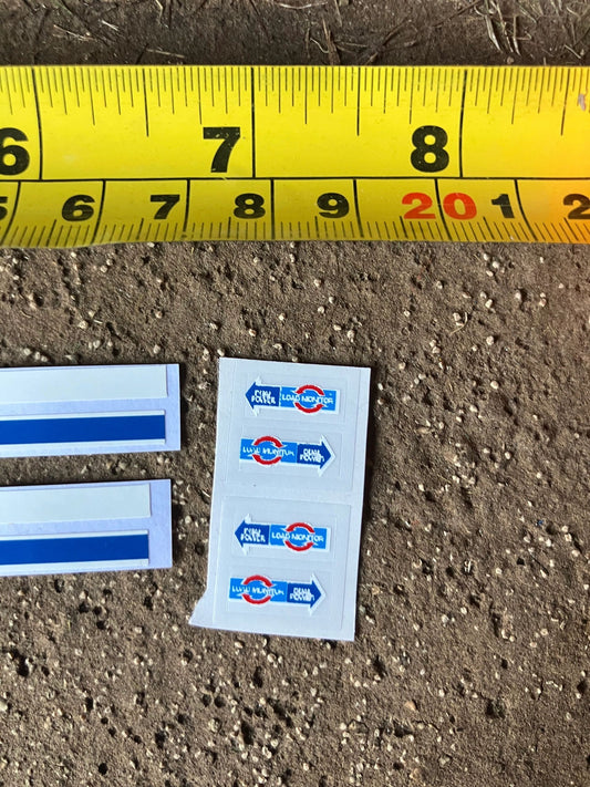 Ford 6600 Tractor UH Pre cut professional High quality vinyl 8 x bonnet decals farm machinery decals 1:32 scale Image 2