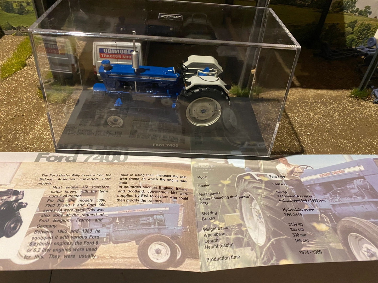 Ford 7400 2wd Tractor Limited Edition Stunning in 1:32 scale VKA Models Image 10