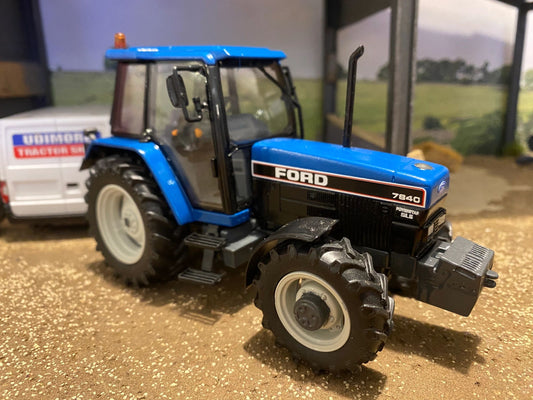 Ford 7840 Tractor front weight Blue Roof grey chassis Tractor Conversion 1:32 scale Image 2