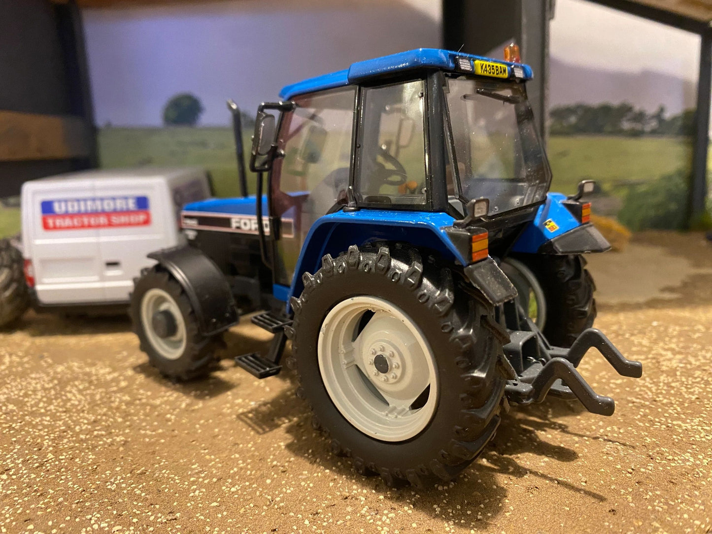 Ford 7840 Tractor front weight Blue Roof grey chassis Tractor Conversion 1:32 scale Image 4