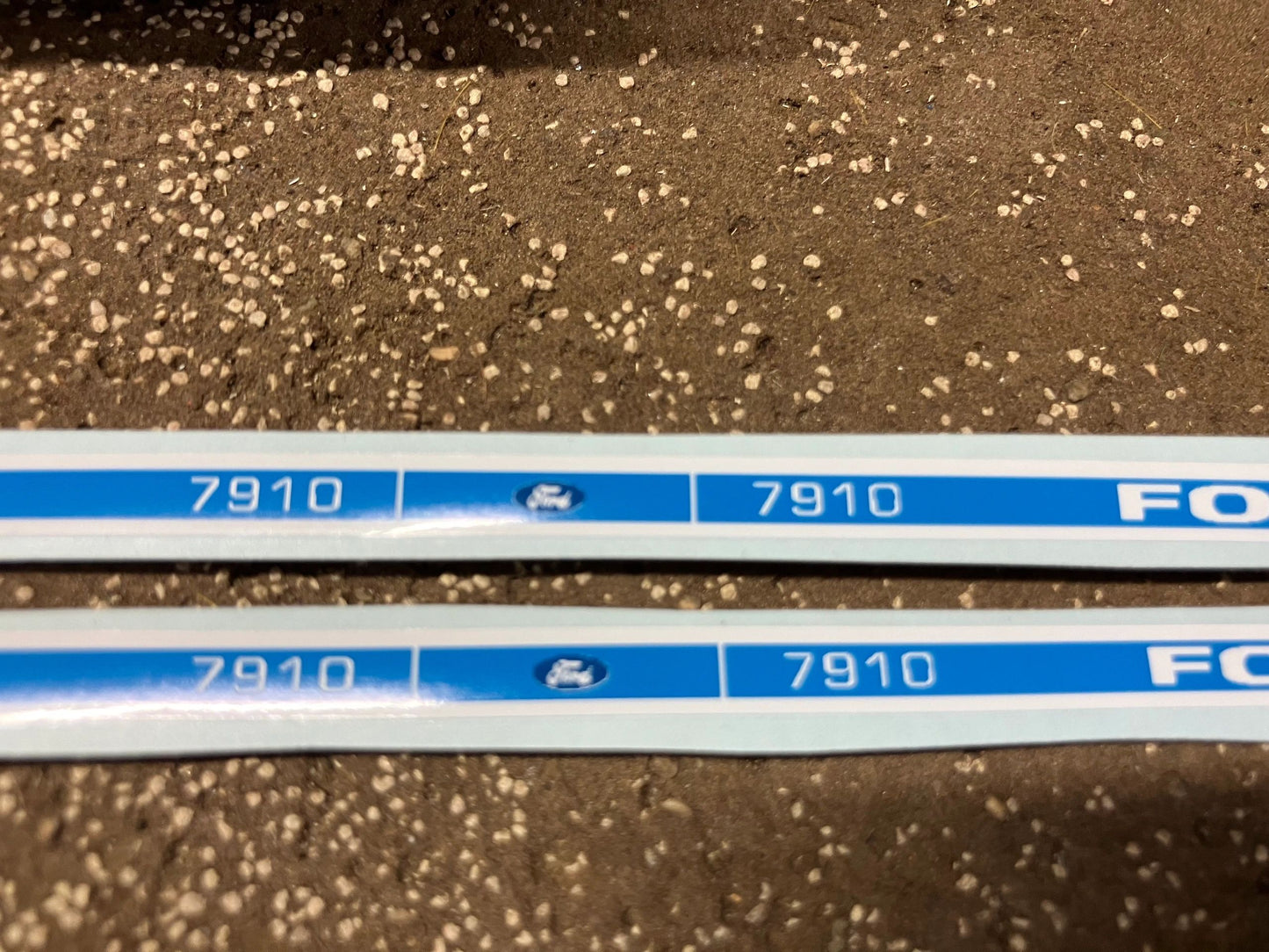 Ford 7910 mk 1 Tractor Professional pre cut High quality vinyl bonnet decals farm machinery Britains decals 1:32 scale Image 3