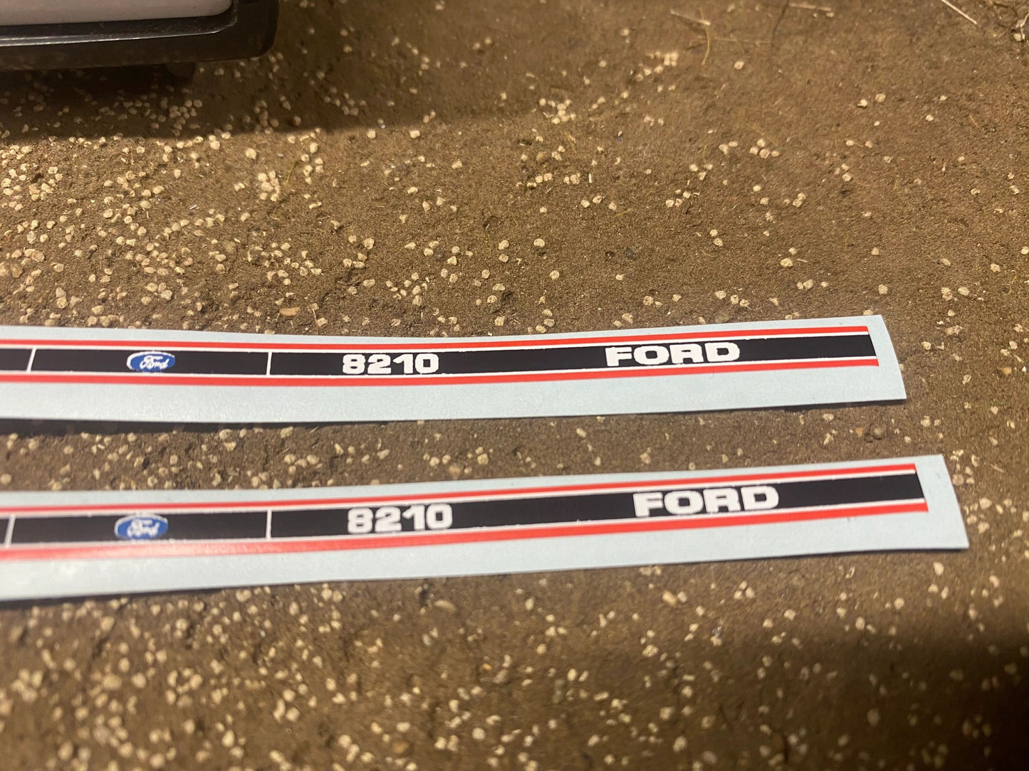Ford 8210 mk 2 Tractor Professional pre cut High quality vinyl bonnet decals farm machinery Britains decals 1:32 scale Image 5