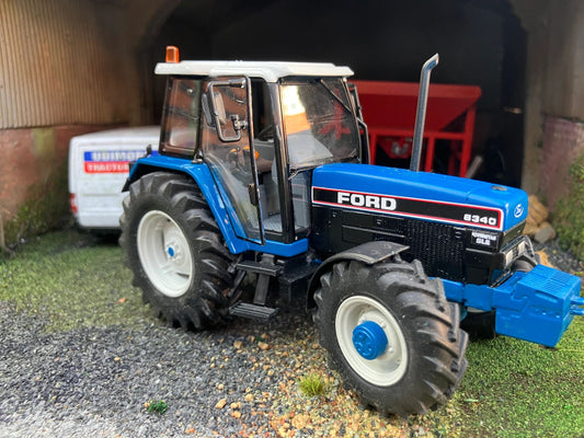 Ford 8340 Tractor front weight White Roof BIG wheels Tractor Conversion 1:32 scale Image 2