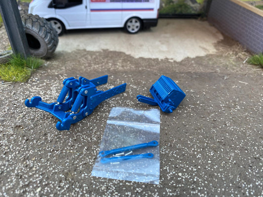 Ford BLUE New Holland Front linkage tractor SET weight system Image 2