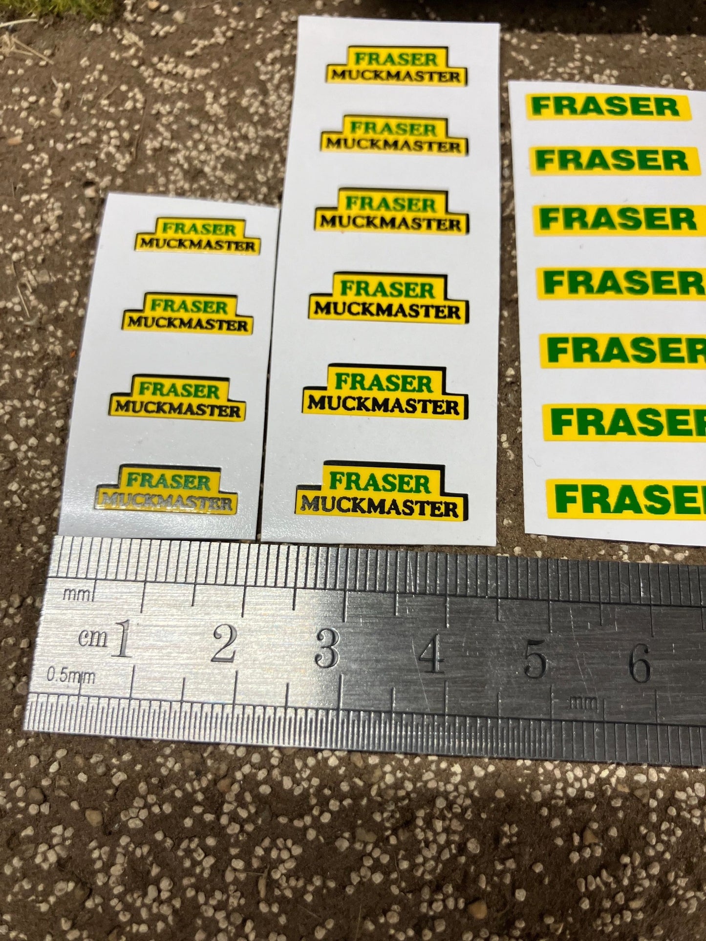 Fraser muck master trailers spreaders farm machinery 30 x Professional pre cut High quality vinyl huge pack decals farm machinery decals Image 4