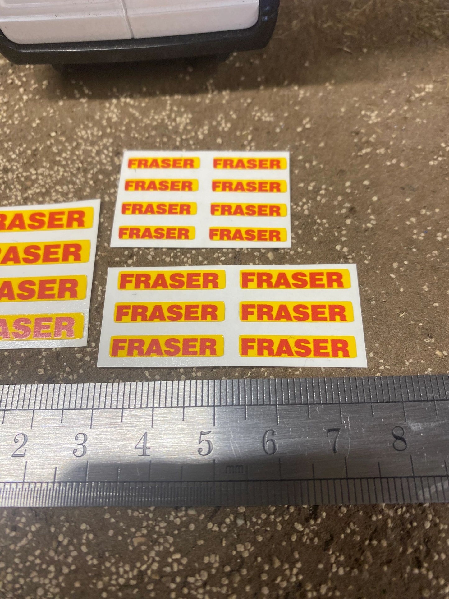 Fraser trailers spreaders farm machinery 18 x Professional pre cut High quality vinyl huge pack decals farm machinery decals Image 2