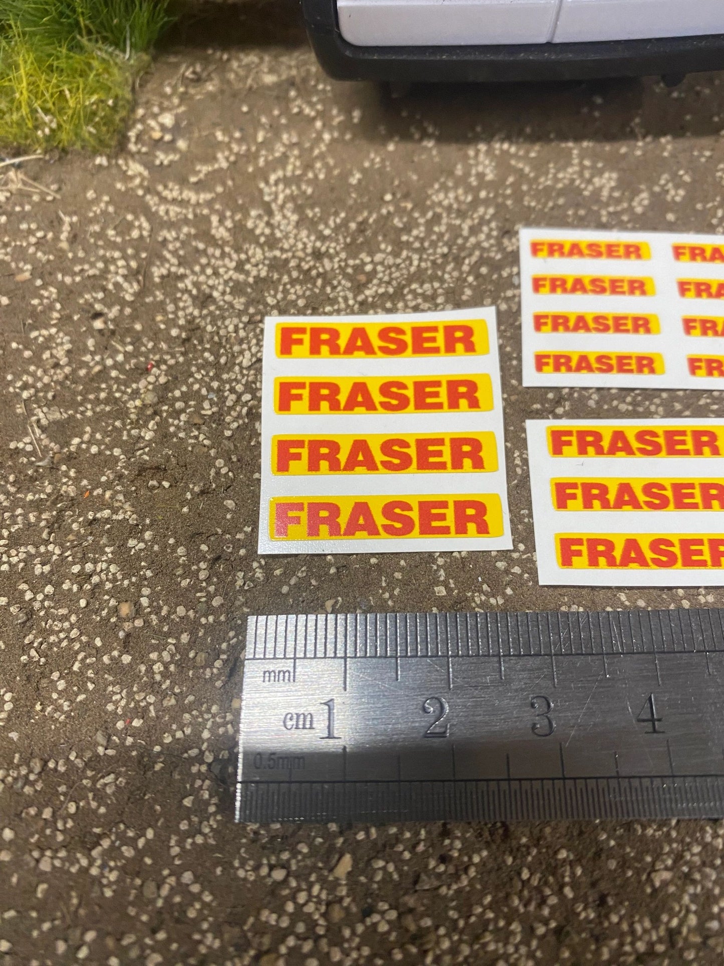 Fraser trailers spreaders farm machinery 18 x Professional pre cut High quality vinyl huge pack decals farm machinery decals Image 3