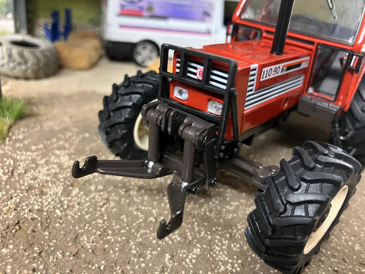 Front Black grill protector fits replicagri fiats 110-90 20mm wide Image 2