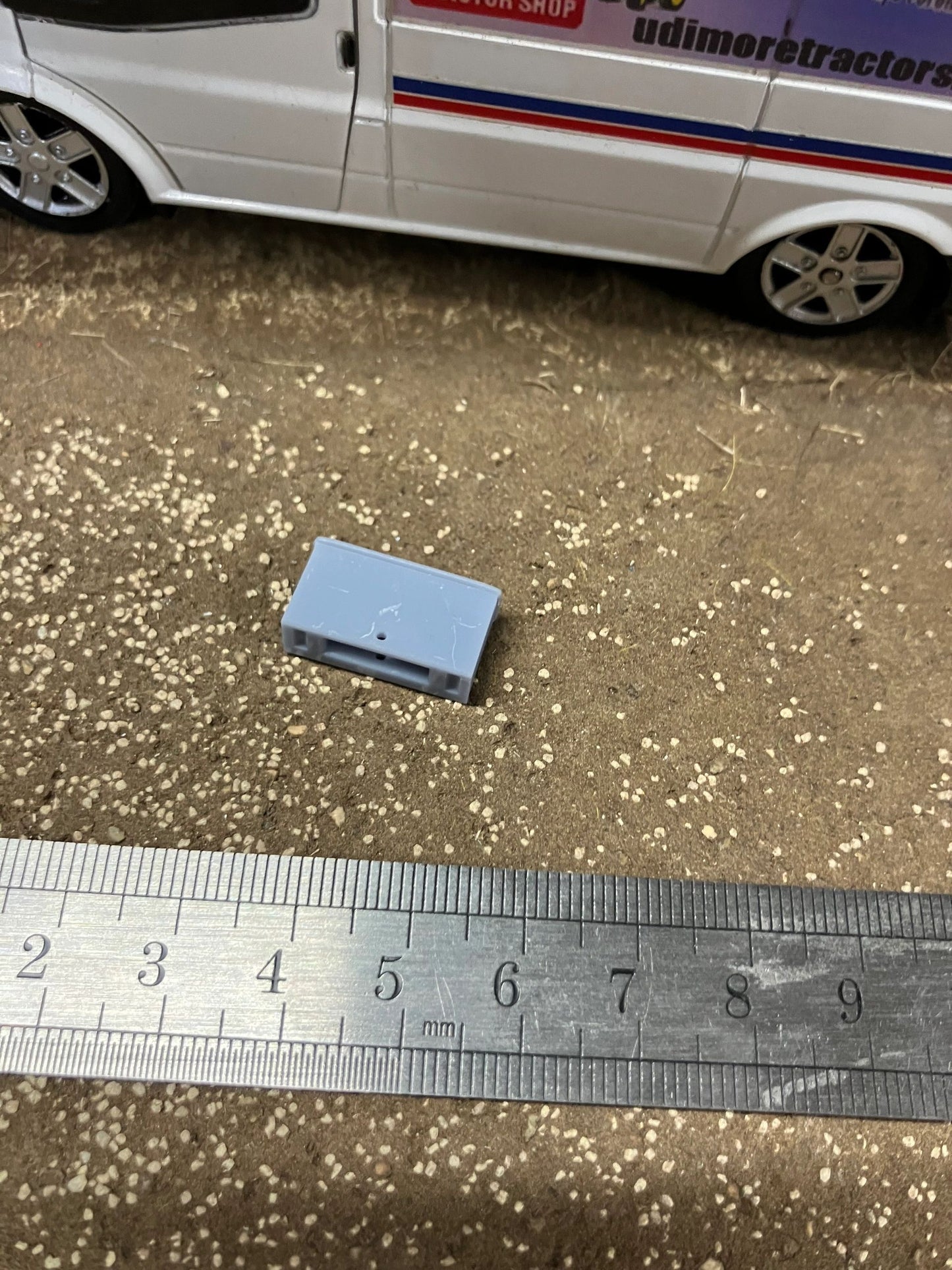Front Weight 20mm x 10 mm Tombstones 1:32 scale Image 4