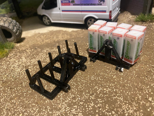 Hand made 10 silawrap and wrap holder 1:32 scale Image 2