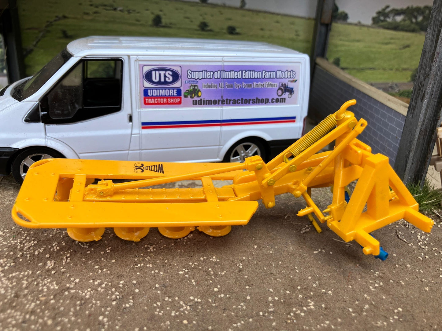 Hand made Bamford 422 wizzler 4 drum mower 1:32 scale Image 3