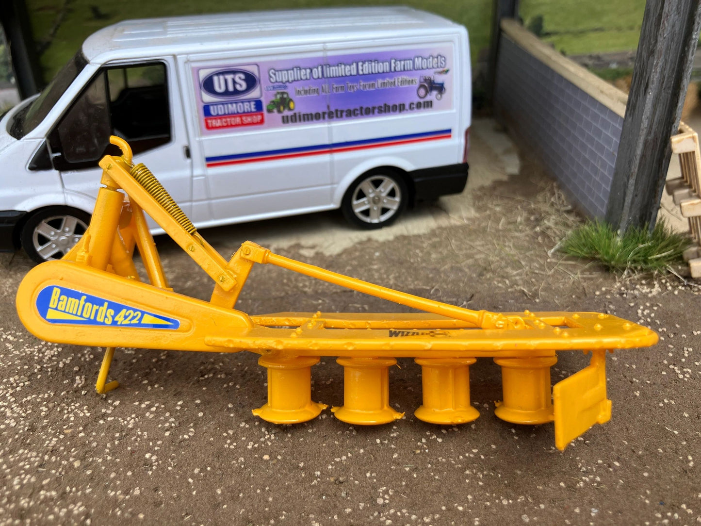 Hand made Bamford 422 wizzler 4 drum mower 1:32 scale Image 5