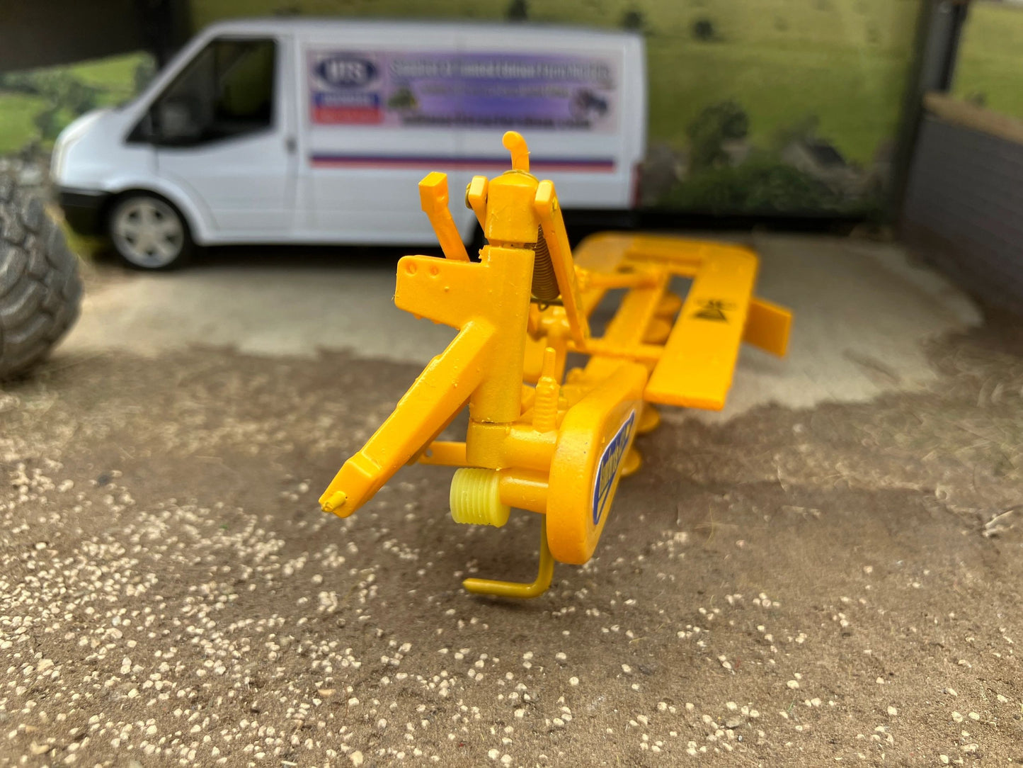 Hand made Bamford 422 wizzler 4 drum mower 1:32 scale Image 8