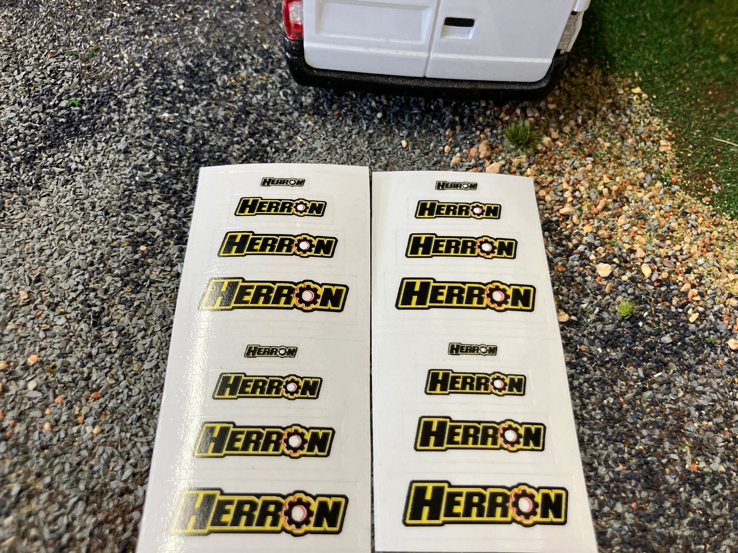 Herron Trailers 1:32 scale High quality vinyl huge pack 16 decals Herron Trailers farm machinery decals Image 3