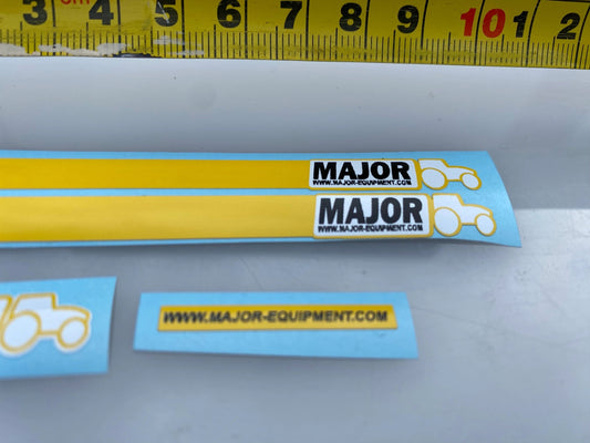 High quality vinyl set of decals Major LGP 3100 slurry tanker 1:32 scale Image 2