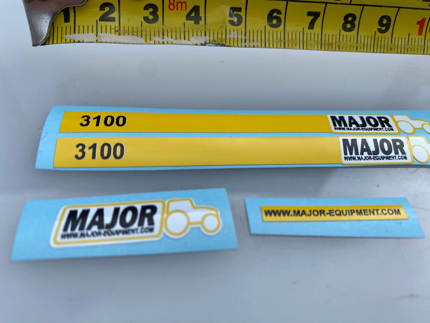 High quality vinyl set of decals Major LGP 3100 slurry tanker 1:32 scale Image 3