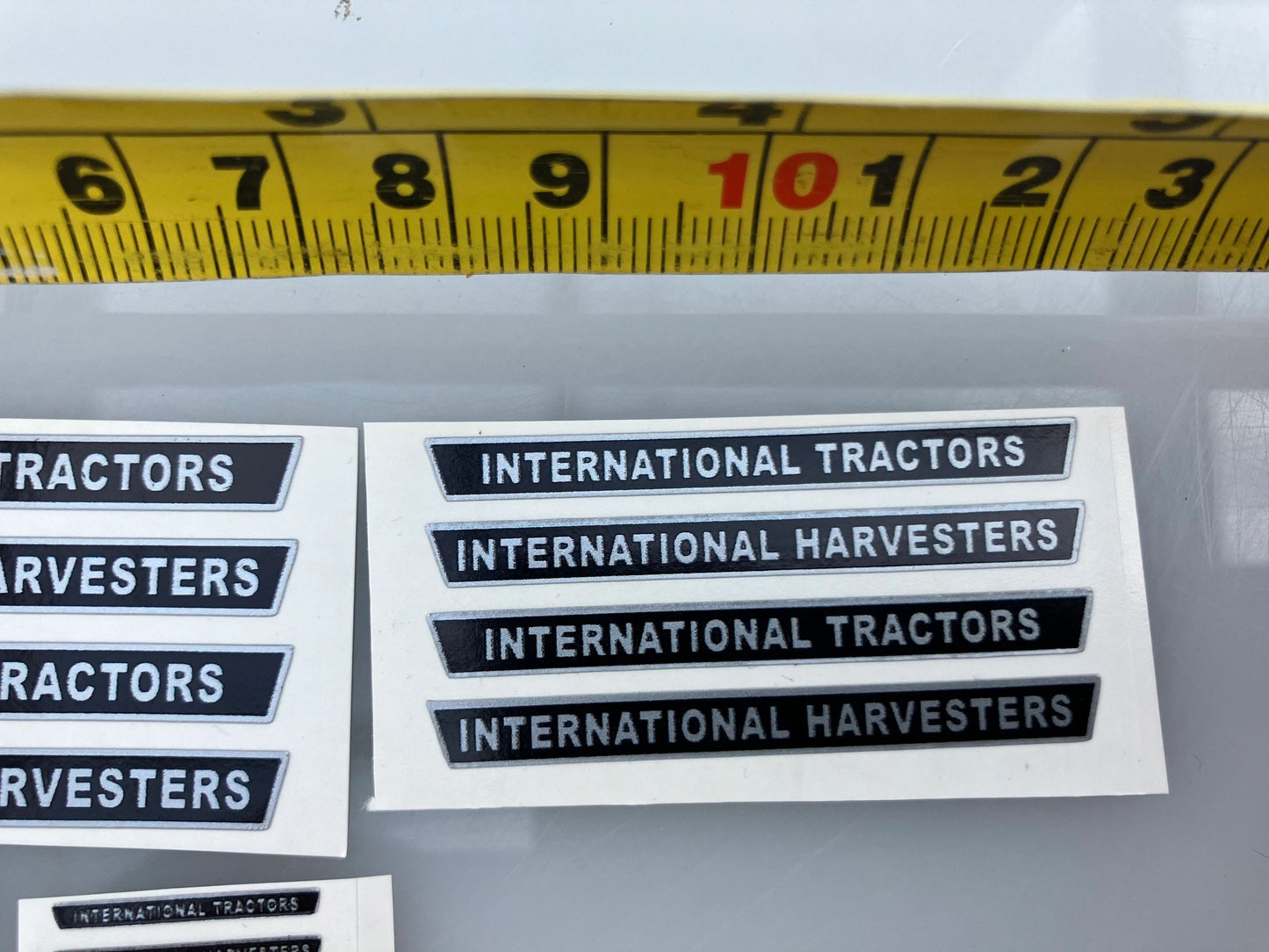 IH International Harvester High quality vinyl 18 x Agricultural Tractor trailer farm machinery decals 1:32 scale Image 3