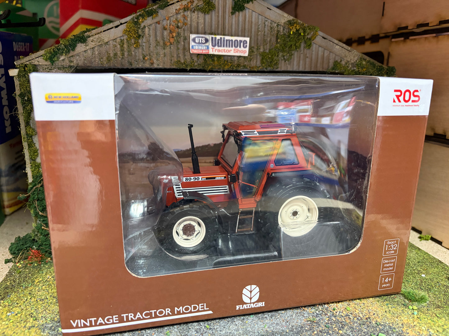 Limited Edition FIat 80-90 SuperComfort cab 4wd Hi-Lo Tractor 1:32 scale Boxed ROS
