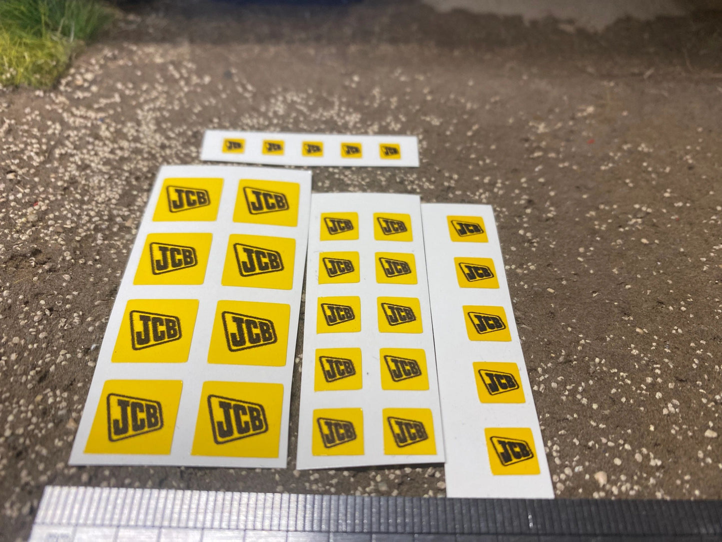 JCB x 28 Farm Machinery Professional Pre Cut High quality vinyl decal packs stickers 1:32 scale Image 4