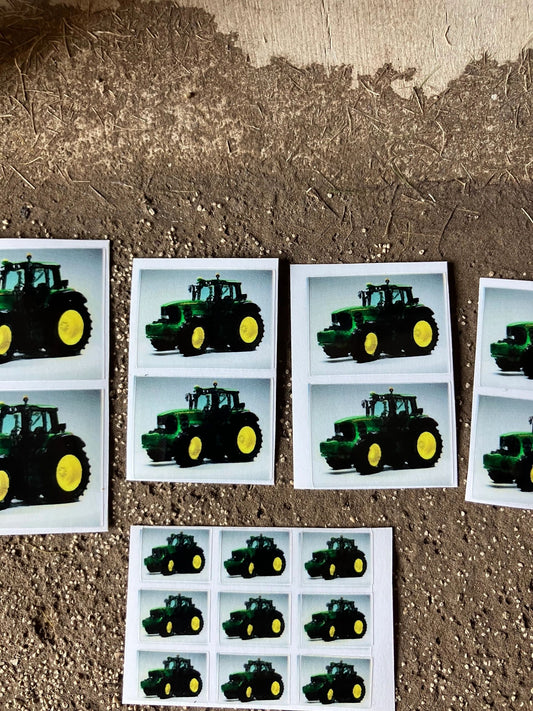 John Deere Tractor farm machinery decals 1:32 scale High quality vinyl pack sticker set Image 2
