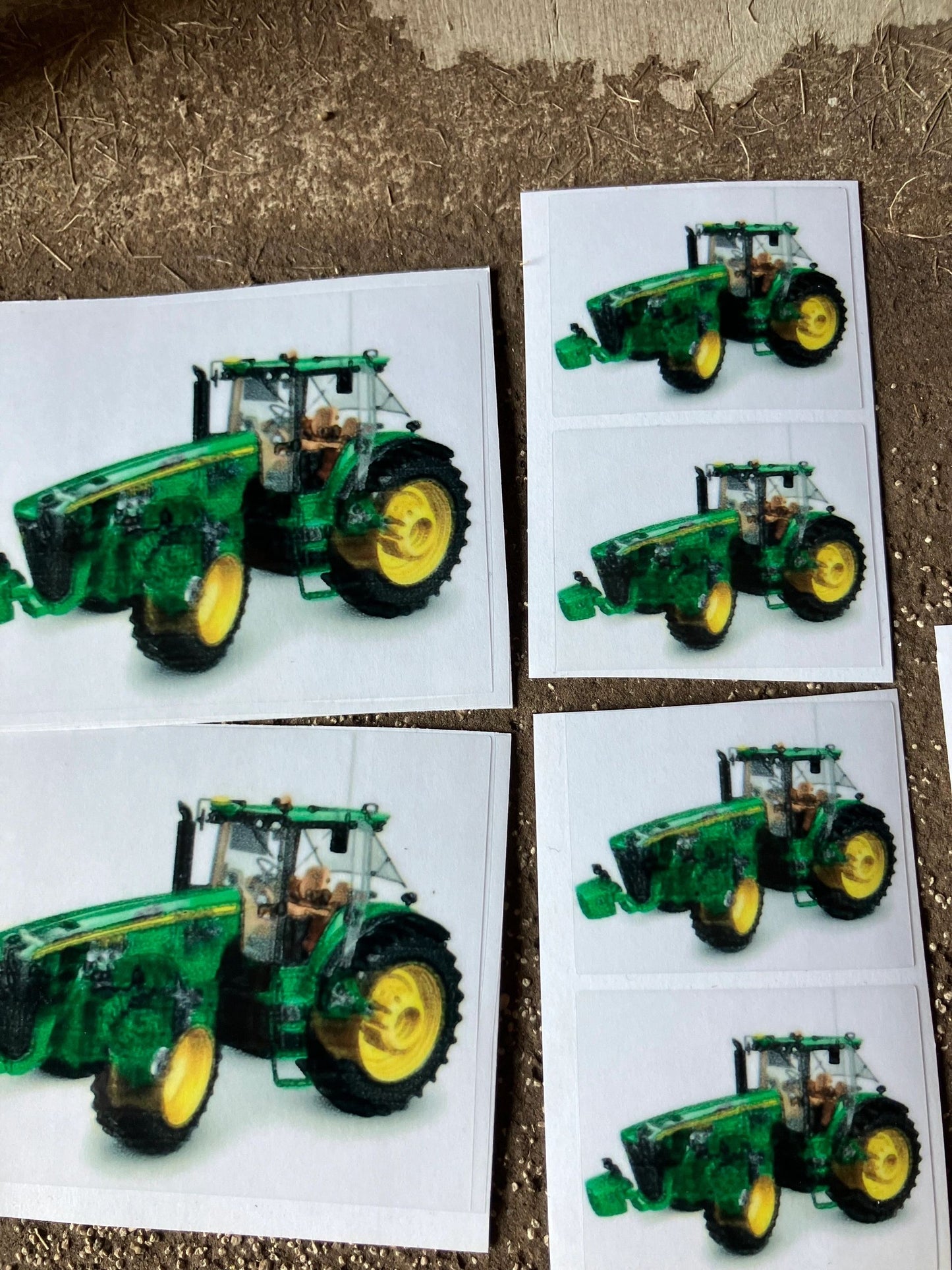 John Deere Tractor farm machinery decals 1:32 scale High quality vinyl pack 16 x sticker set Image 3