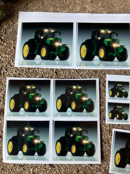 John Deere dusk Tractor farm machinery decals 1:32 scale High quality vinyl pack sticker set Image 2