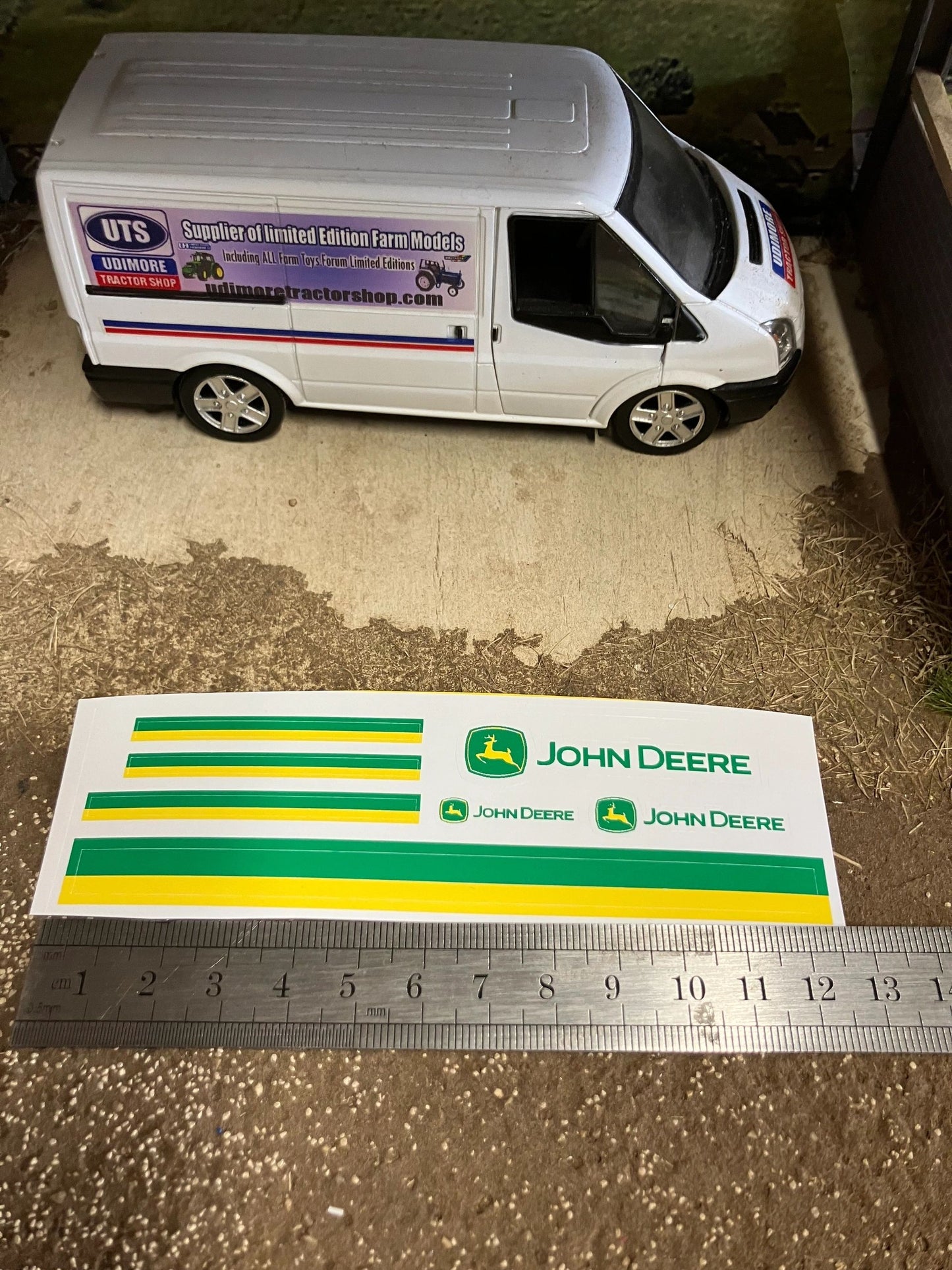 John Deere set Professional pre cut High quality vinyl pack x 7 stickers John Deere farm machinery tractor combine decals Image 4